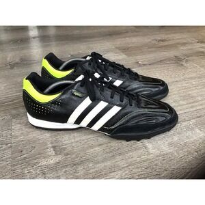 Adidas Mens Size 12.5 Pro 11Nova TF G45605 Black Football Soccer Cleats Boots
